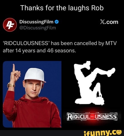 Thanks for the laughs Rob DiscussingFilm X.com 