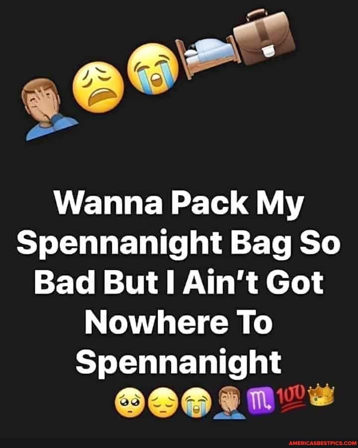 black spinnanight bag meme