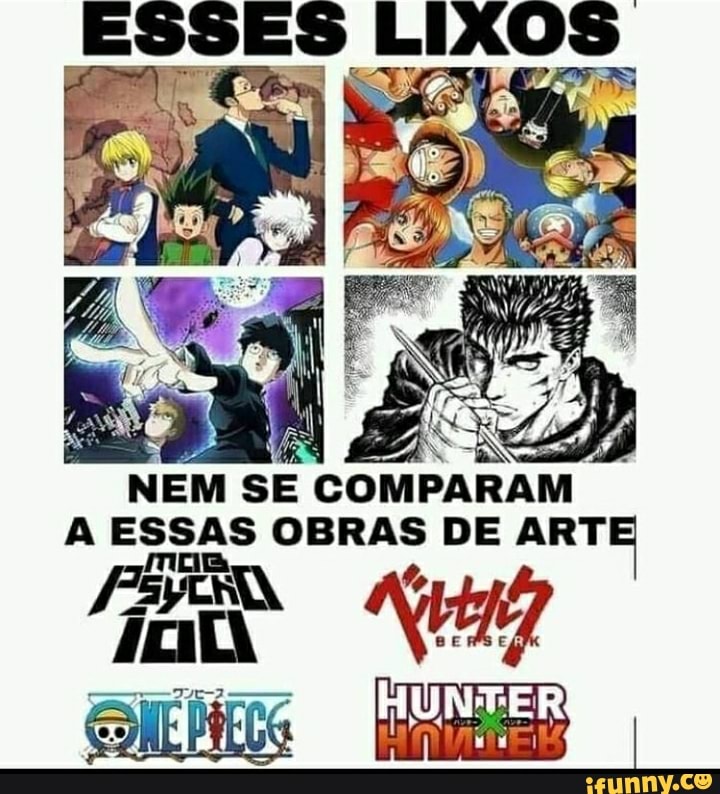 ESSES I
NEM SE COMPARAM A ESSAS OBRAS DE ART