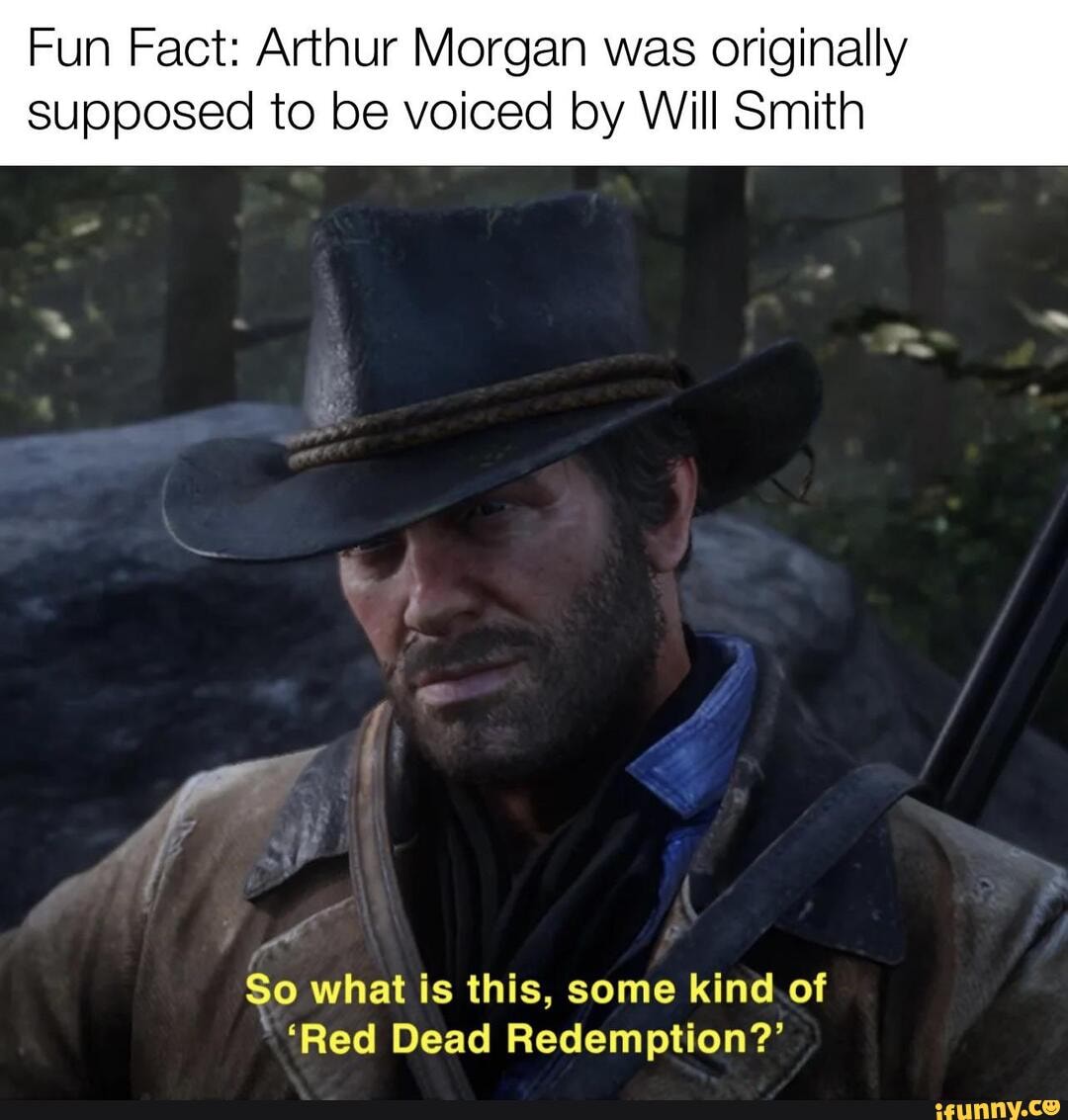 Fun Fact: Arthur Morgan was originally supposed to be voiced by Will ...