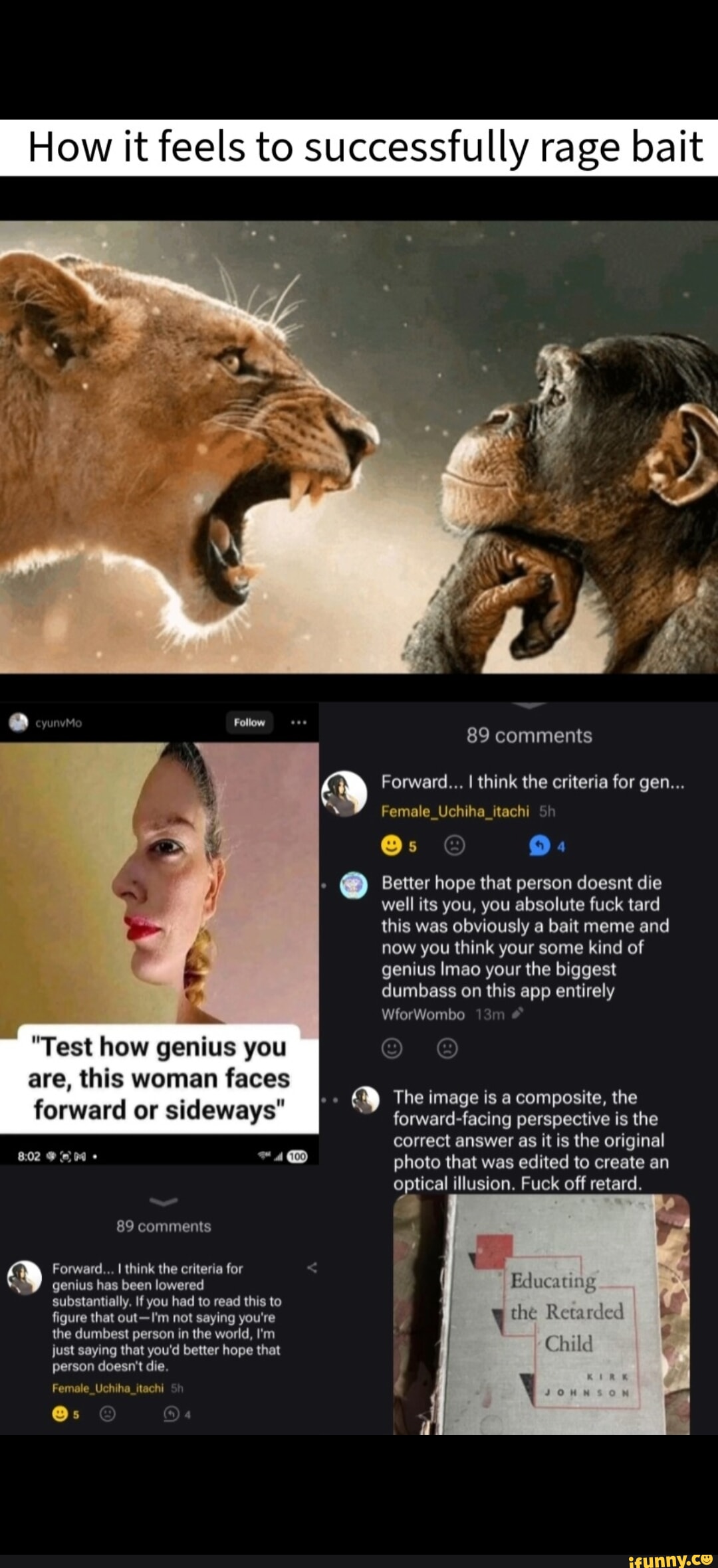 Ragebait memes. Best Collection of funny Ragebait pictures on iFunny