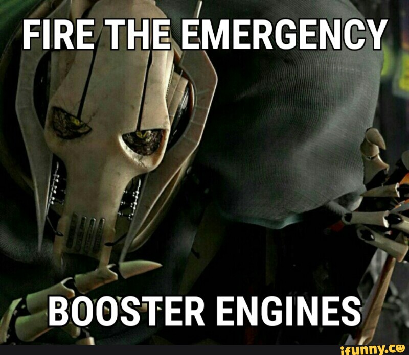 FIRE THE EMERGENCY ' BOOSTER ENGINES - iFunny :)