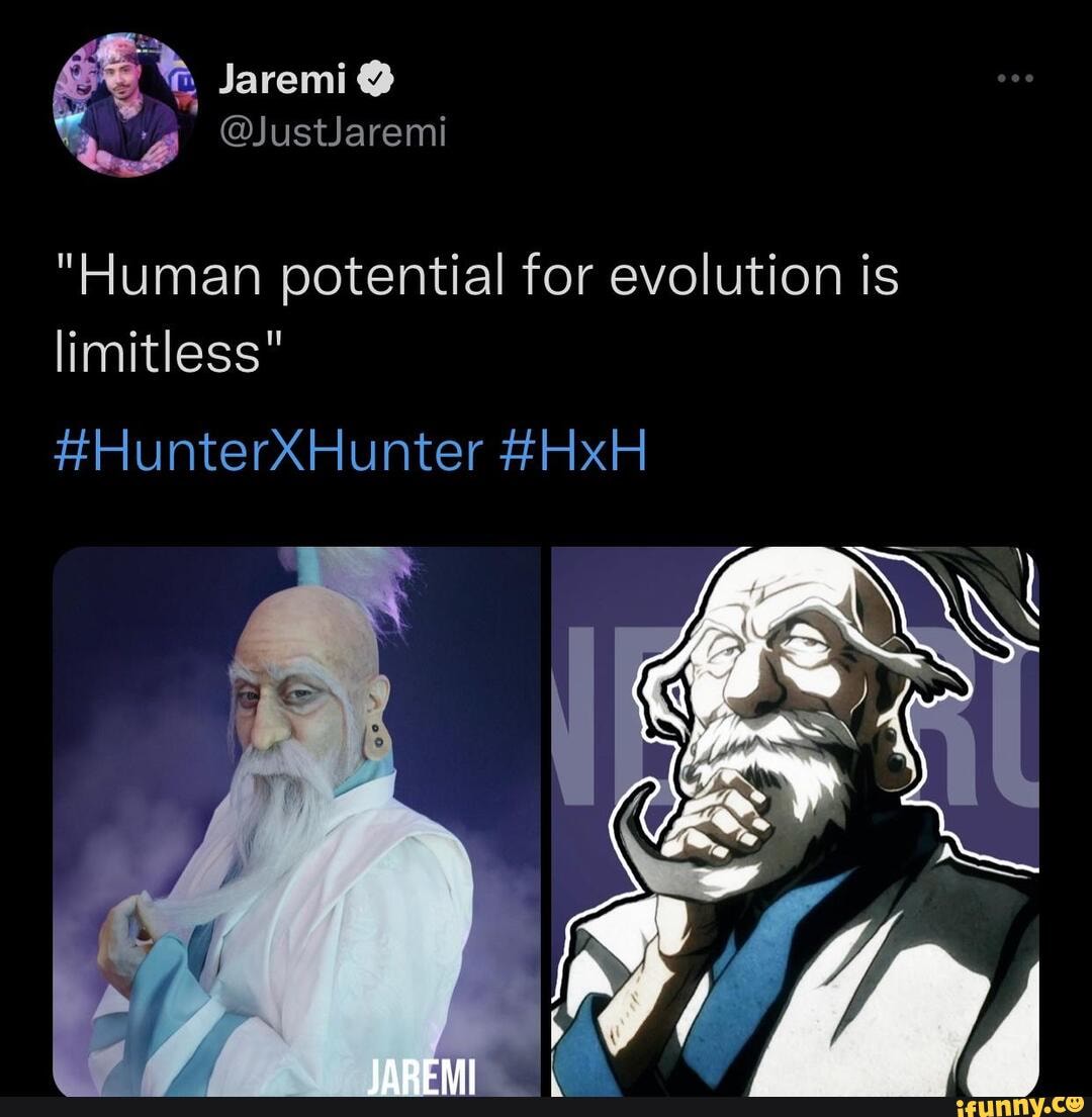 HunterxHunter Cosplay! ? Jaremi JustJaremi "Human Potential For HunterxHunter Cosplay! ? Jaremi JustJaremi "Human Potential For