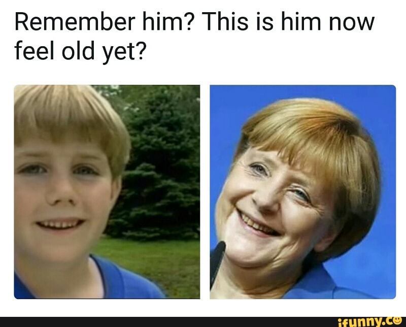 Remember him? This is him now feel old yet? - )