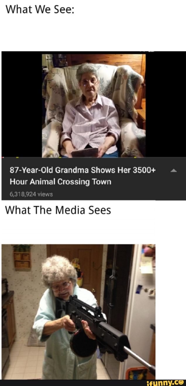 What We See 87 Year 0ld Grandma Shows Her 3500 Hour Animal