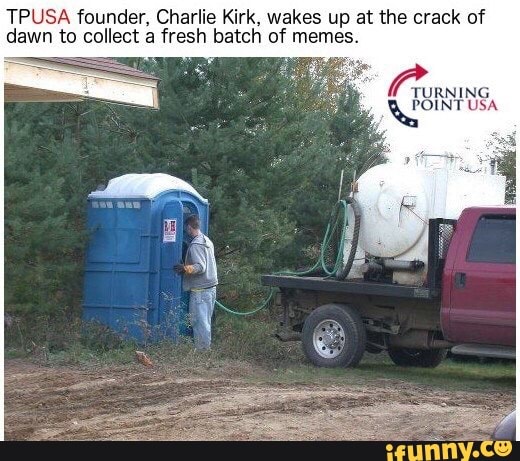 TPUSA founder, Charlie Kirk, wakes up at the crack of dawn to collect a ...