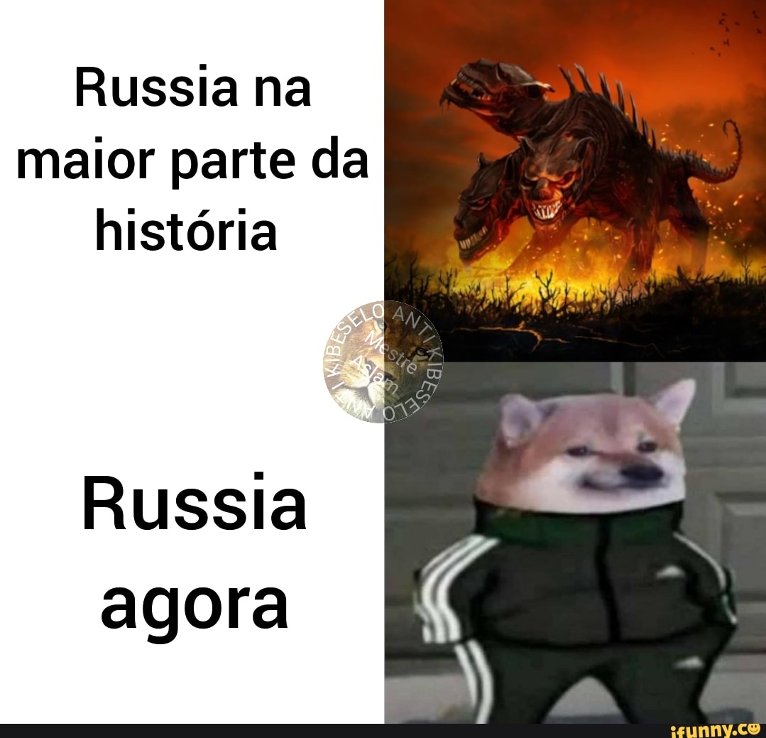 Russia na maior parte da história
Russia
agora