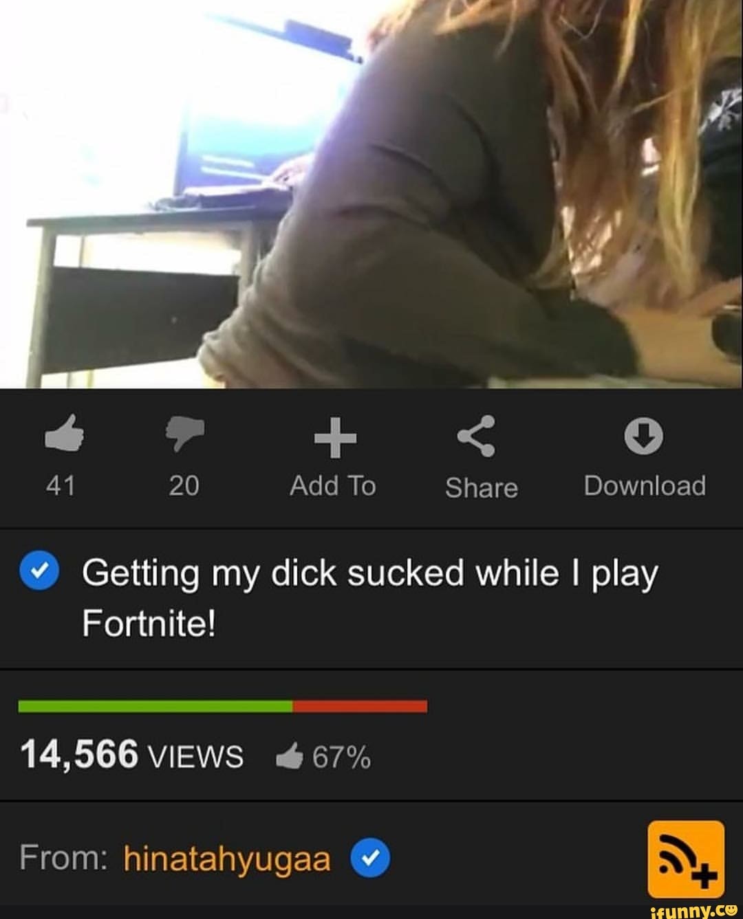 V Getting My Dick Sucked While I Play Fortnite Ifunny