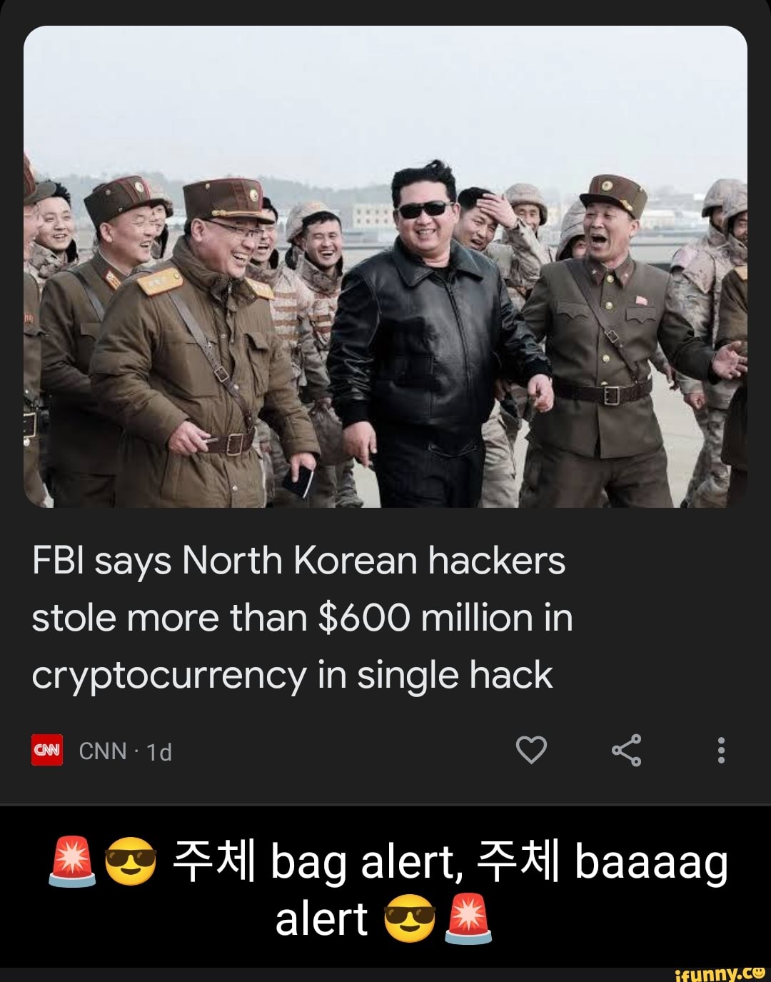 Fbi Says North Korean Hackers Stole More Than 600 Million In