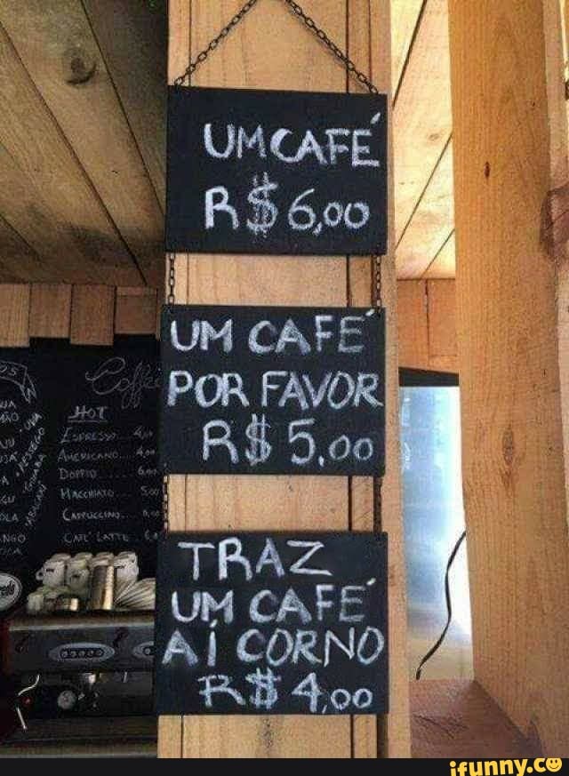 UMCAFE
UM CATE I
CORNO