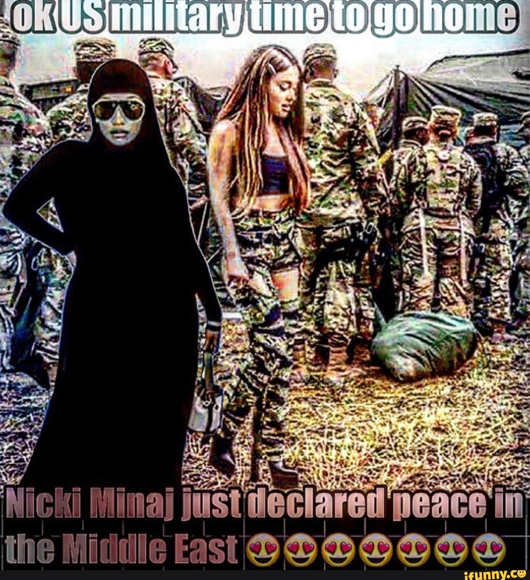 Nicki Minaj Military