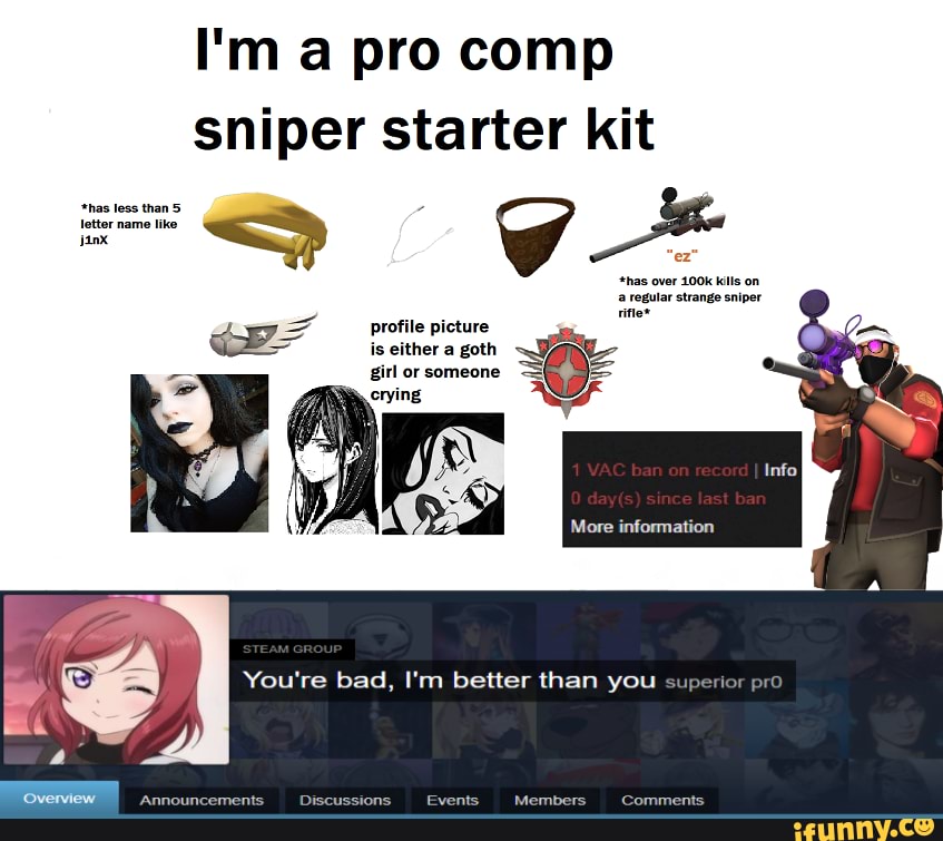ugc, youre, bad, im, better, sniper, starter