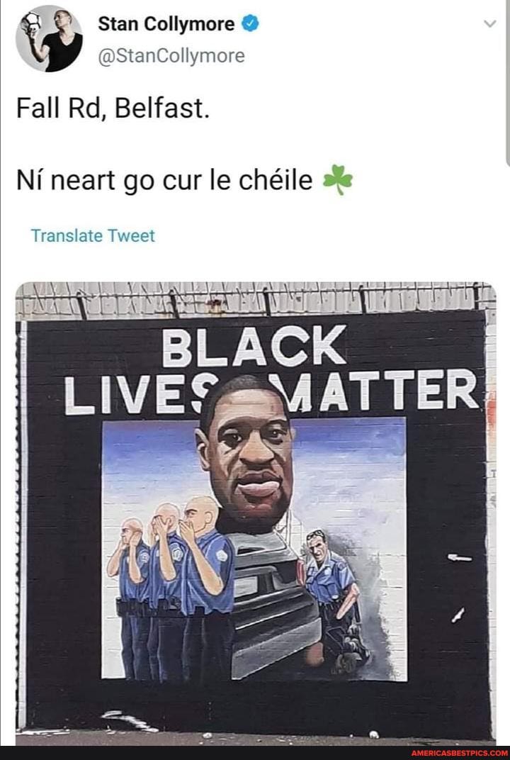 Stan Collymore @
@StanCollymore
Fall Rd, Belfast.
Ni neart go cur le chile
Translate Tweet