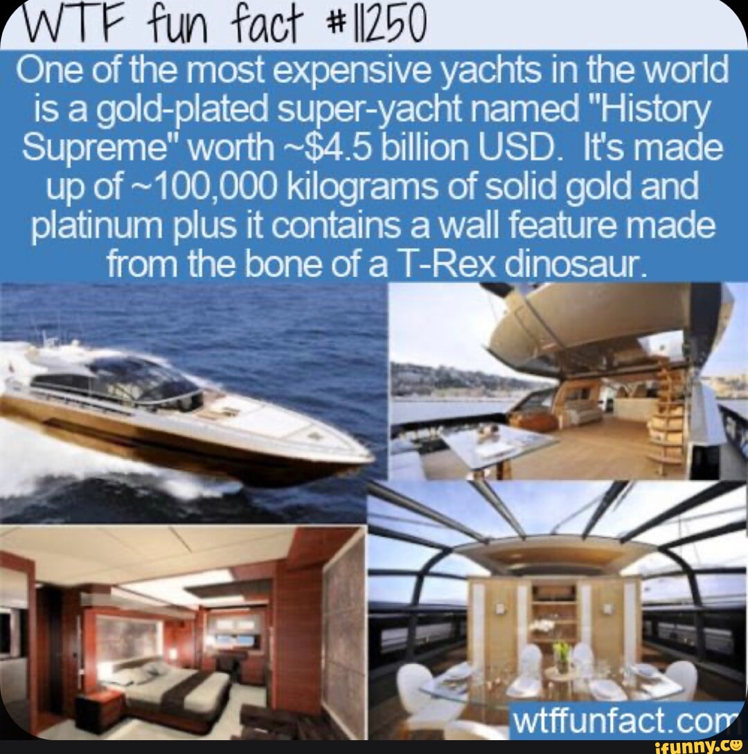 most expensive yacht dinosaur