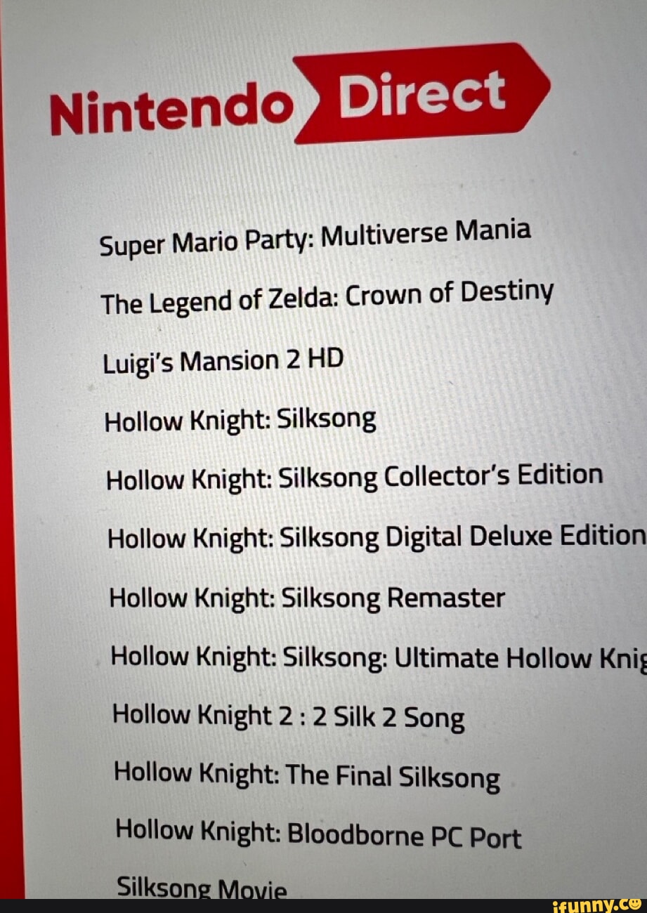 Nintendo Direst Super Mario Party: Multiverse Mania The Legend of 