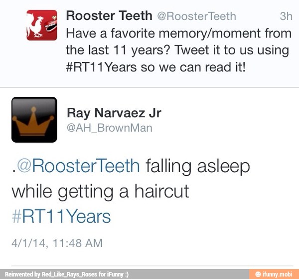 Rooster Teeth @RoosterTeeth El Have A Favorite Memory/moment From The ...