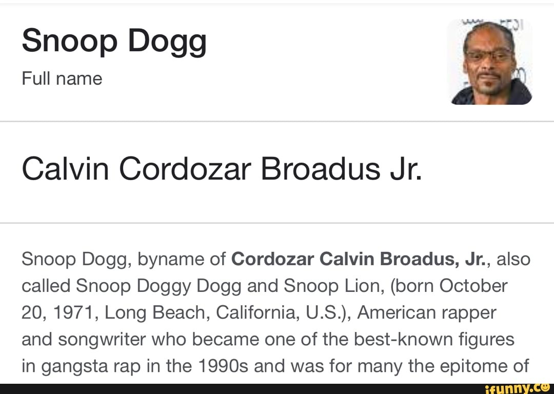 why is snoop dogg called snoop lion