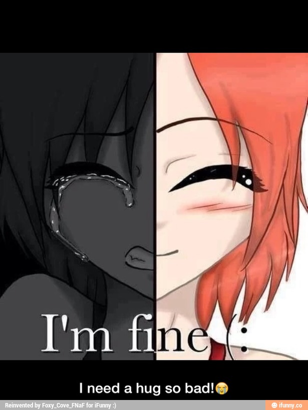 I need a hug so bad!π