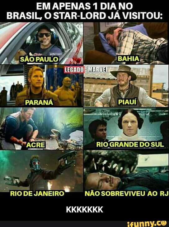 EM APENAS 1 DIANO
BRASIL, O sabado JA VISITOU:
"RIO DE JANEIRO NAO SOBREVIVEU AO RJ - KKKKKKK