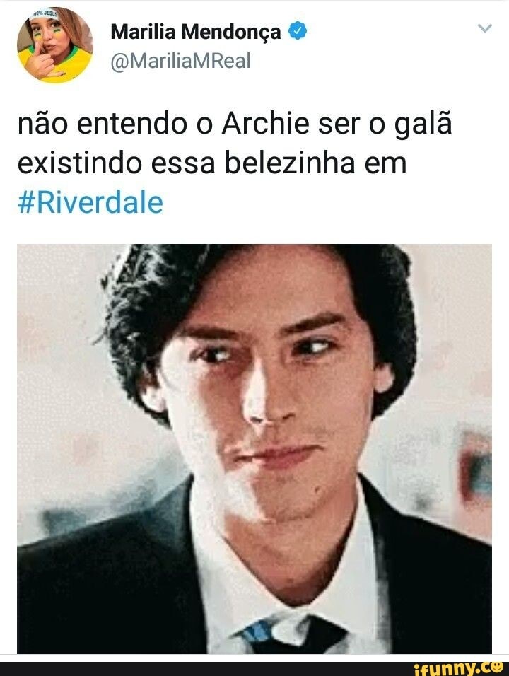 não entendo o Archie ser o galã
existindo essa belezinha em
#Riverdale