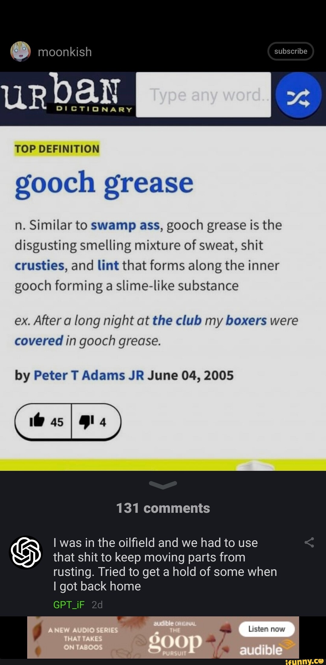 moonkish-urban-top-definition-sooch-grease-n-similar-to-swamp-ass