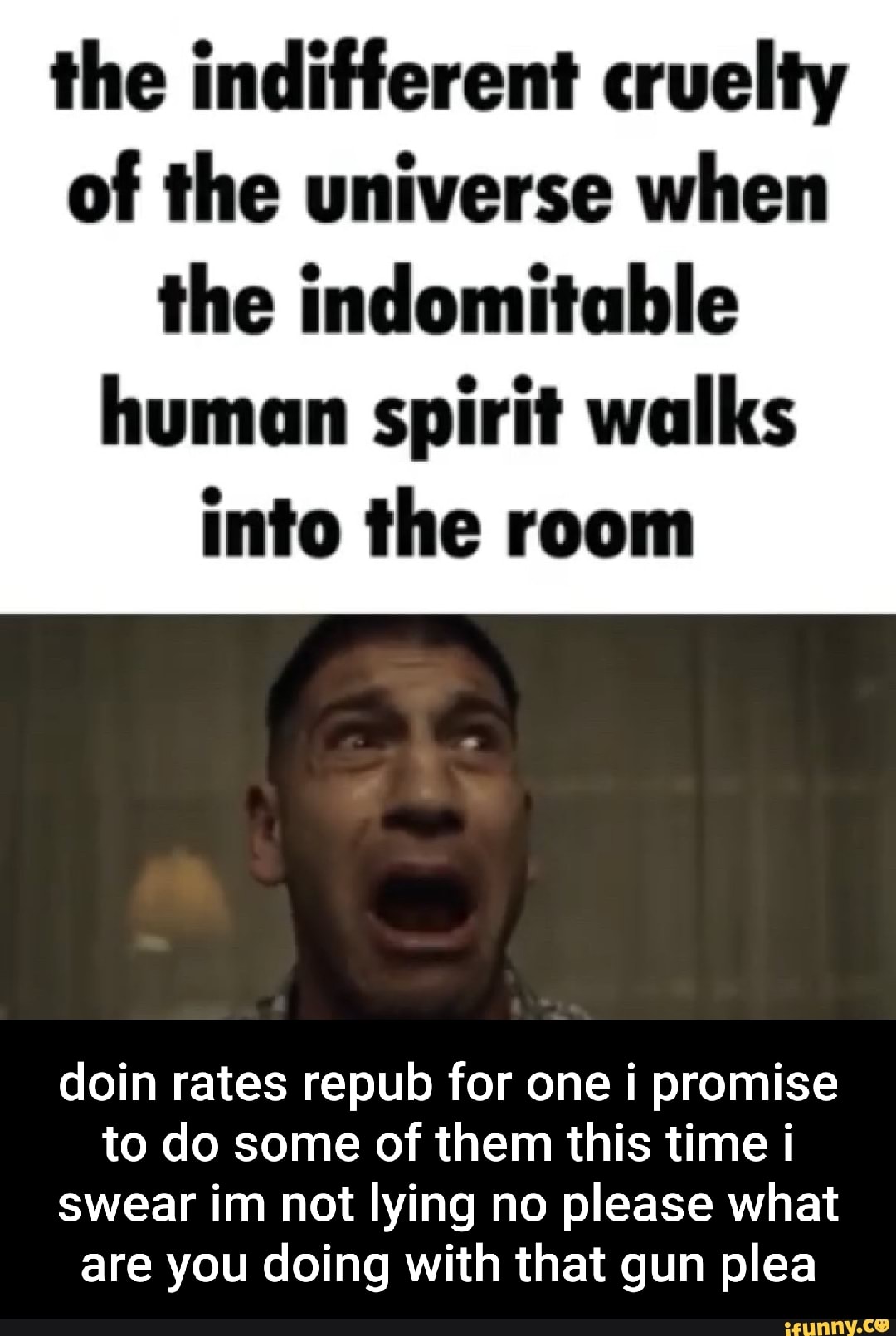 Indomitable human spirit