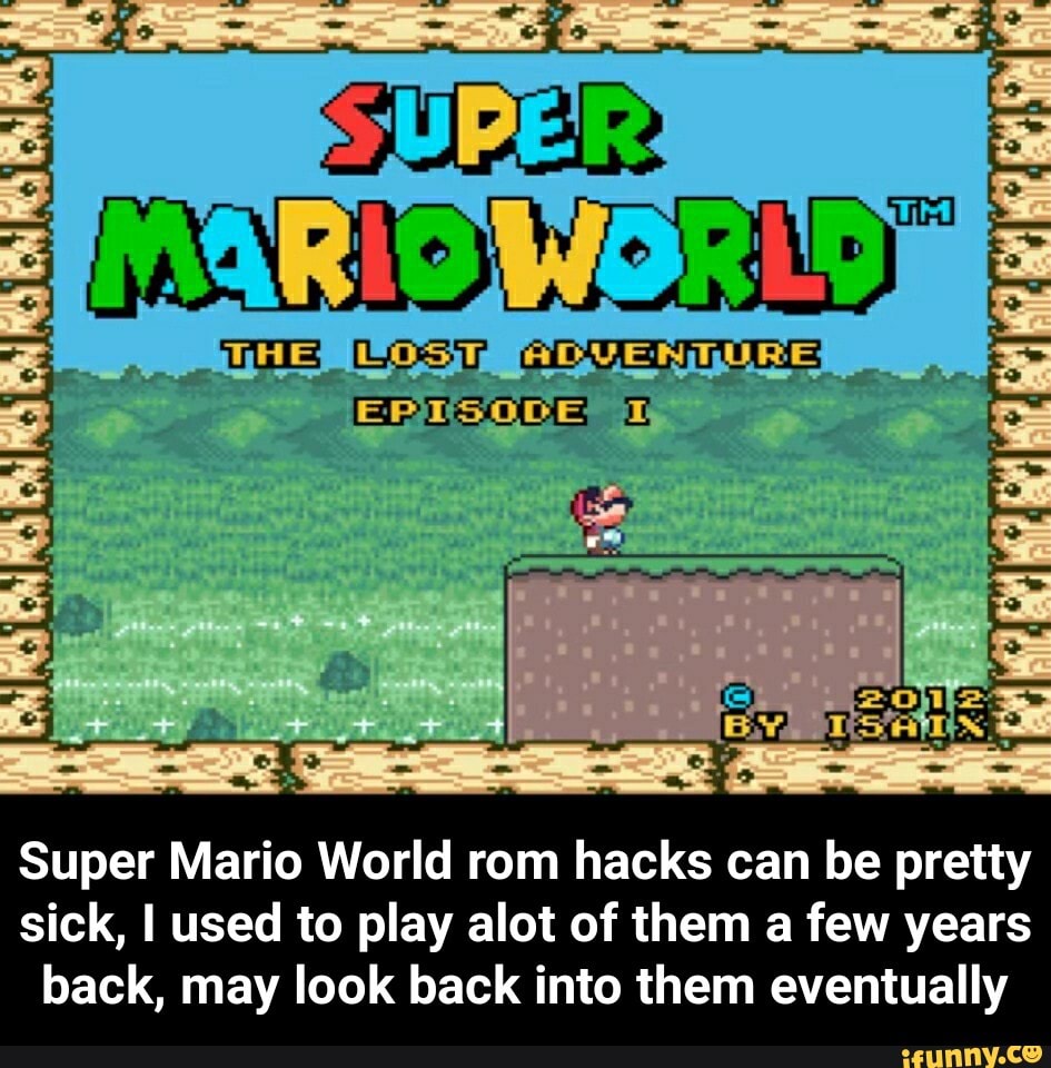 Super Mario World ROM Hack. In a ROM-com World?.