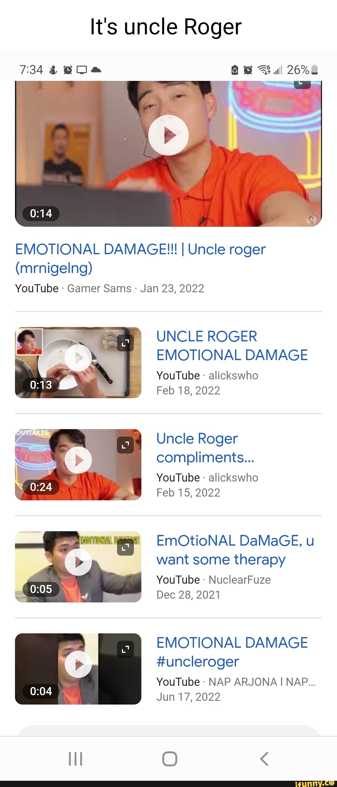 It's uncle Roger EMOTIONAL DAMAGE!!! I Uncle roger (mrnigelng) YouTube