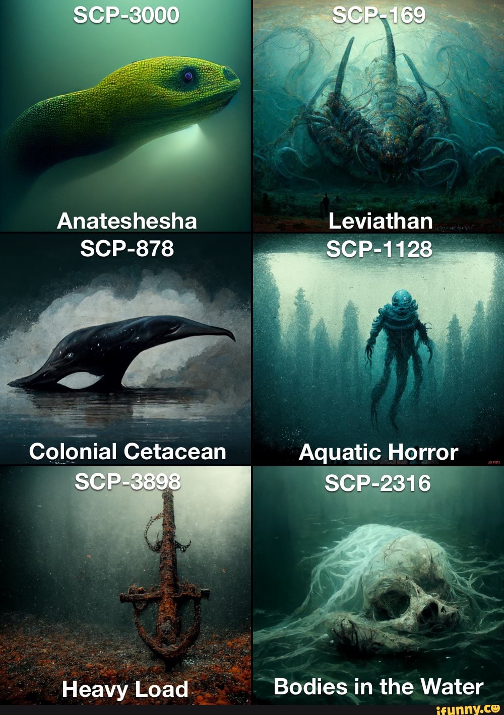 SCP-3000 is a massive, aquatic, - The Infographics Show