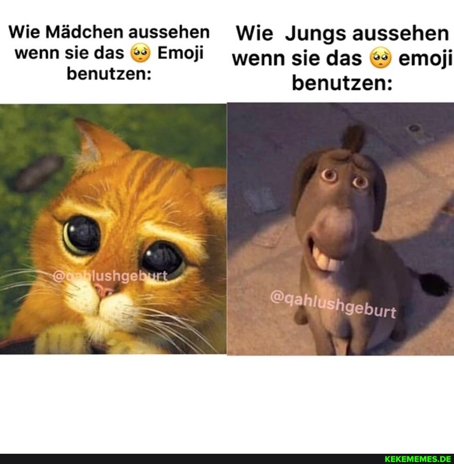 Wie Mädchen aussehen Wie Jungs aussehen - Keke