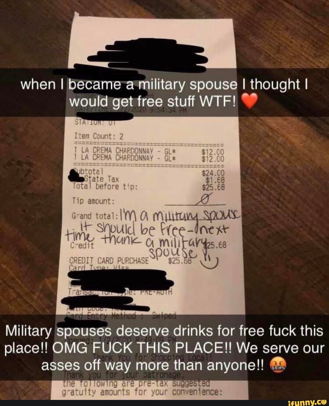 When I became military spouse I thought photo