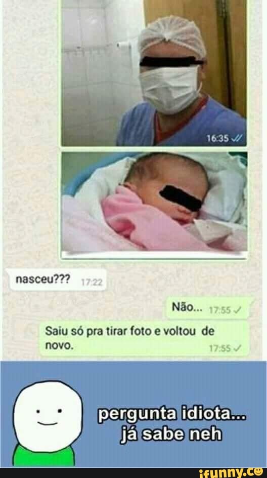 Saiu só pra tirar foto e voltou ce
novo.