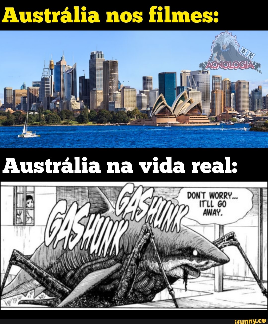 Austrália nos filmes:
Austrália na vida real:
Austrália