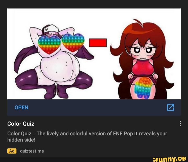 OPEN Color Quiz quiztest.me Color Quiz The lively and colorful