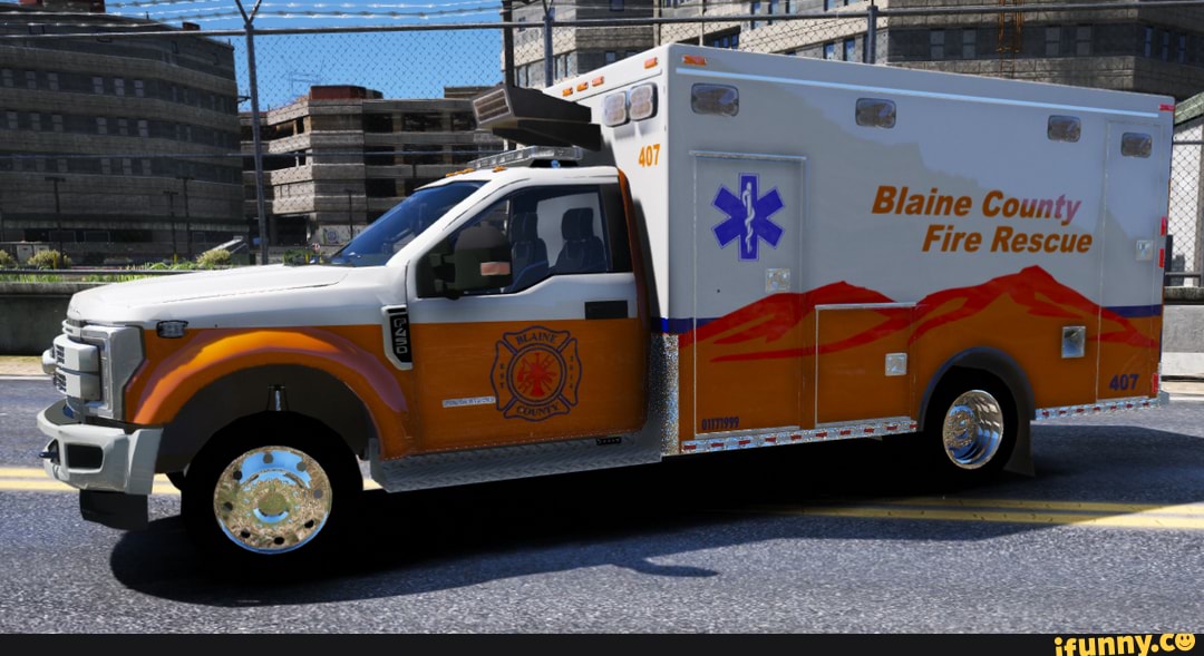 Blaine County Fire & Rescue Medic 407 - Blaine County Fire Rescue - iFunny