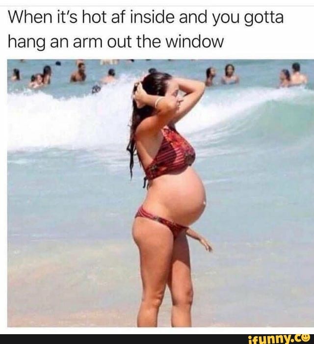 When it's hot af inside and you gotta hang an arm out the window