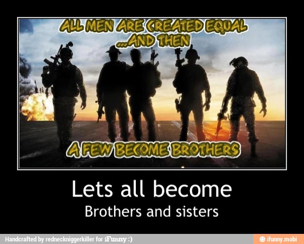 Lets all become
Brothers and sisters - Lets all become
Brothers and sisters