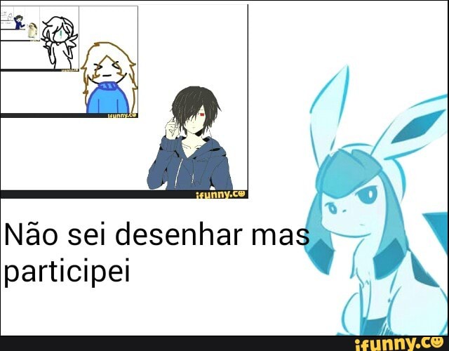 Não sei desenhar mas
participei