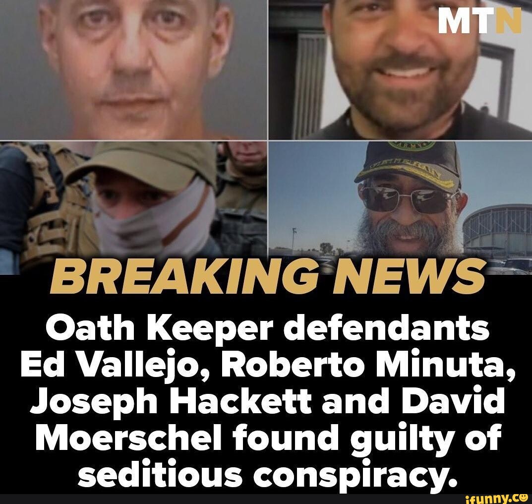 MT BREAKING NEWS Oath Keeper Defendants Ed Vallejo, Roberto Minuta ...