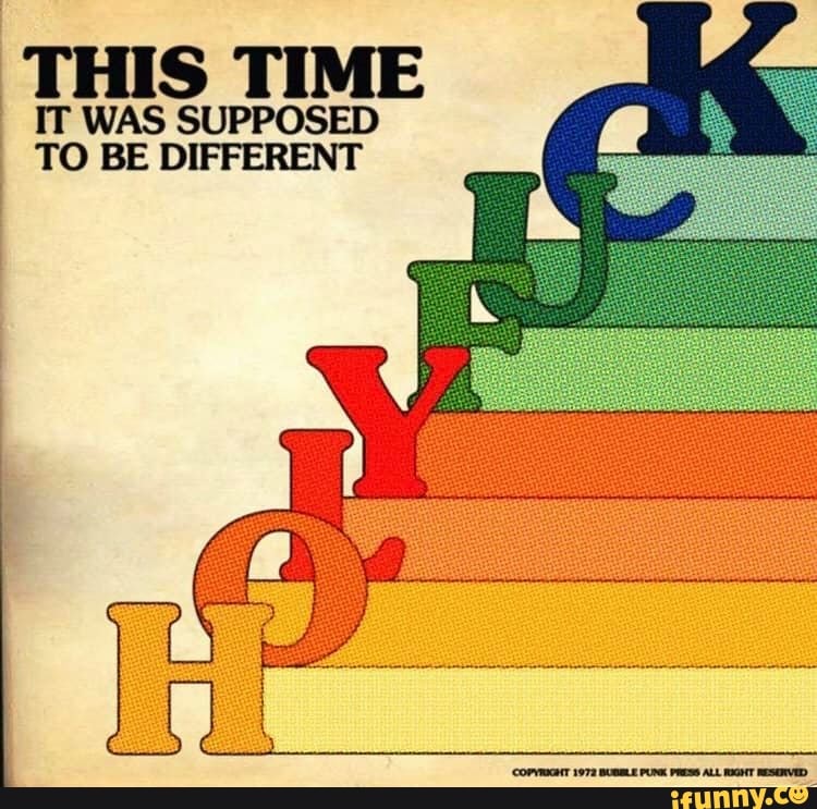 THIS TIME
IT WAS SUPPOSED TO BE DIFFERENT
'COPVIUGHT 1972 BURELE PUIG PRESS ALL RAGHT RESERVED