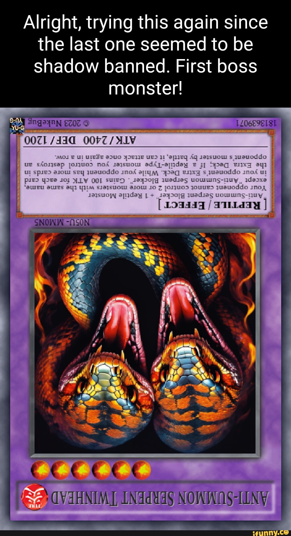 Yugiohcustomecards memes. Best Collection of funny Yugiohcustomecards ...