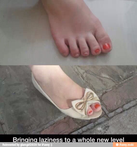 Brinaina laziness to a whole new level