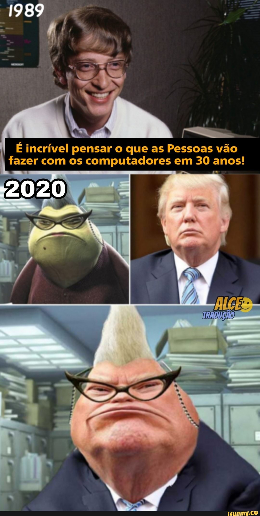 É incrível pensar o que as Pessoas vão fazer com os computadores em 30 anos!
2020