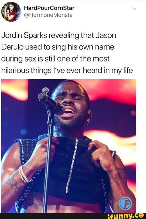 Jordin Sparks Revealing That Jason Derulo Used To Sing His Own Name