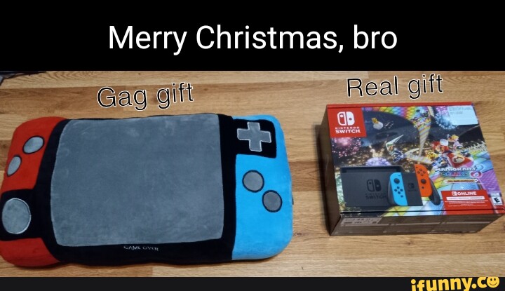 Merry Christmas, bro --Gag Real gif - iFunny