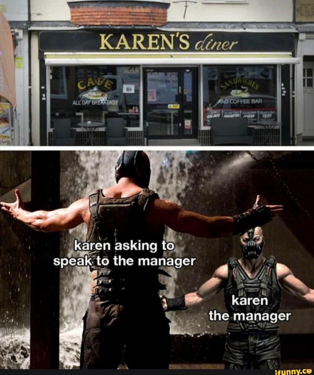 a
KAREN S diner