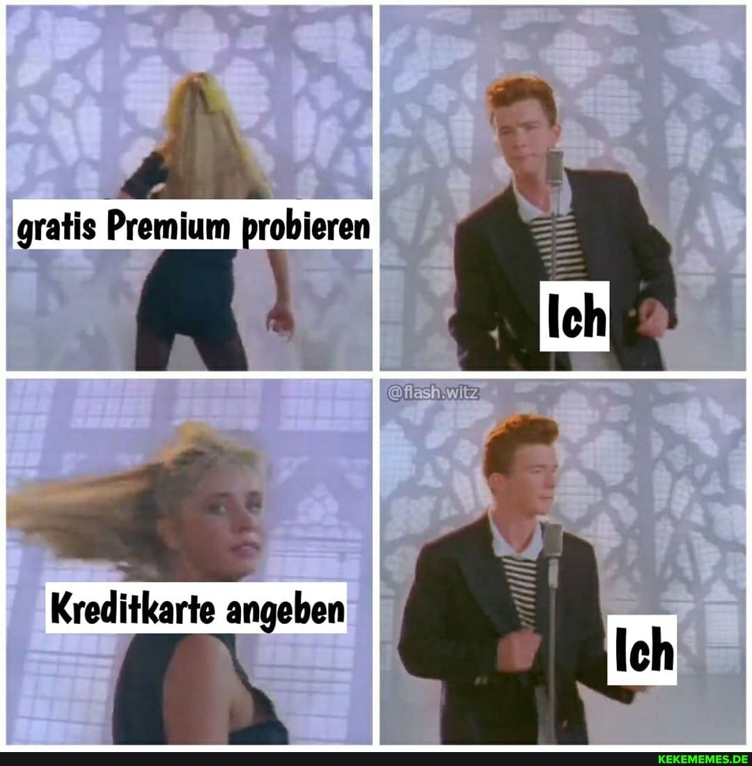 gratis Premium probieren
Kreditkarte angeben