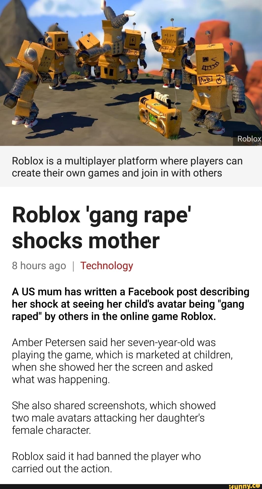Roblox Is A Multiplayer Platform Where Players Can Create Their