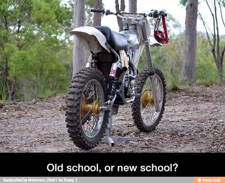 Old school, or new school? - Old school, or new school?