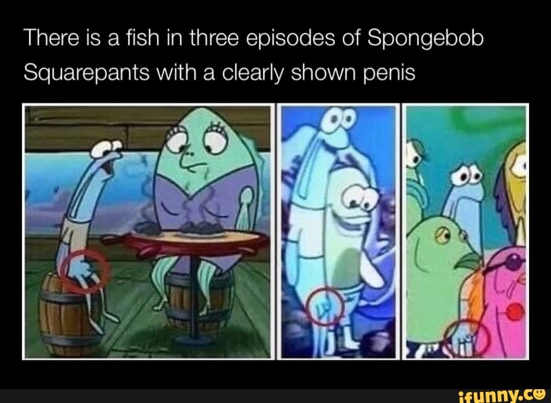 Spongebob Fish Penis